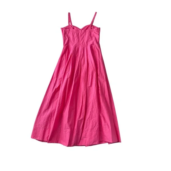 NWT Taylor Sleeveless Sweetheart Neckline A Line Midi Dress Women's 10 Pink - Picture 8 of 8